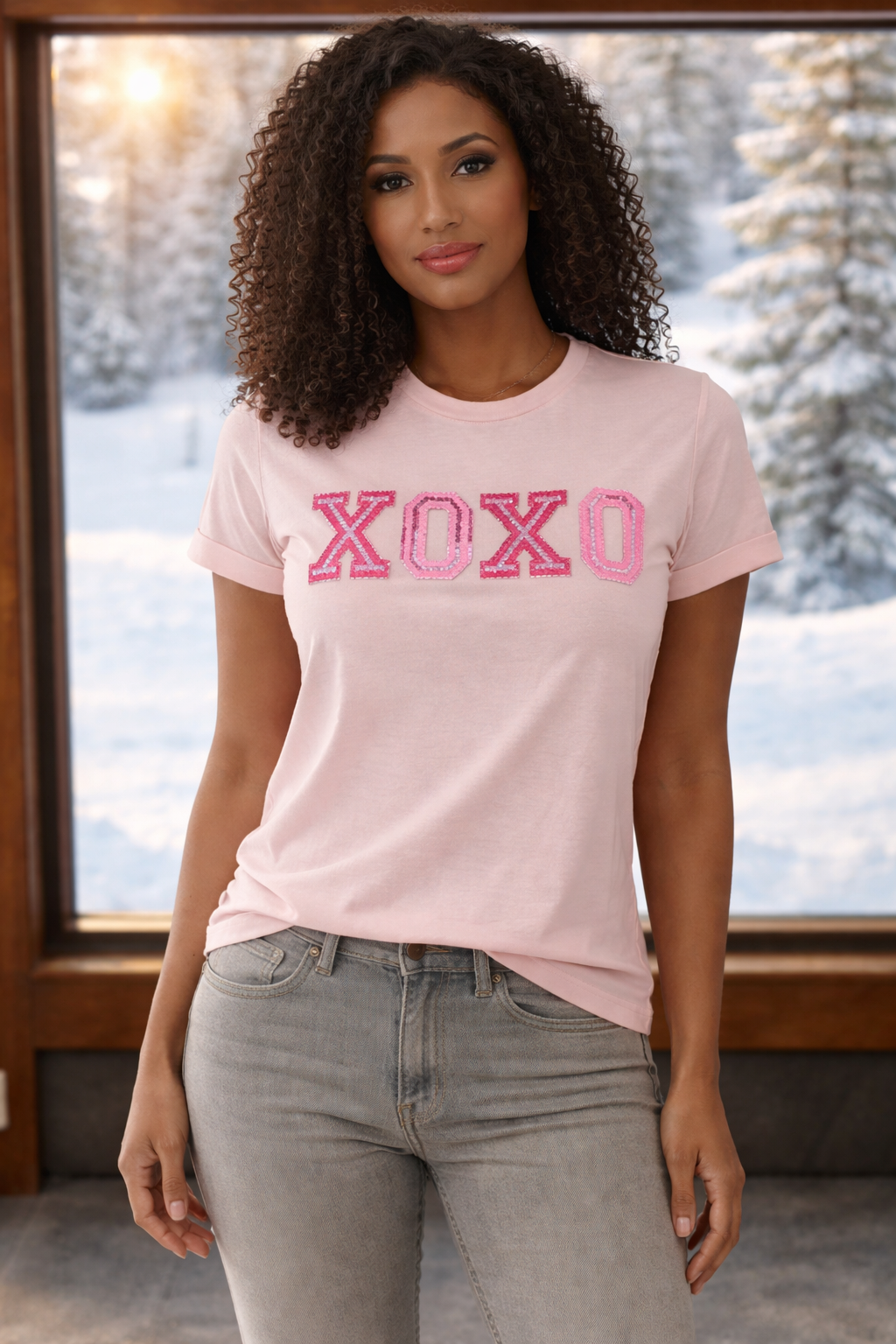 Love Spoken Freely XOXO Graphic Tee