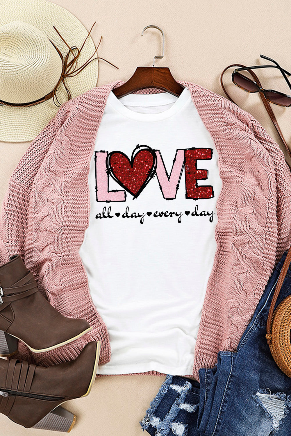 Love All Day, Every Day Graphic Tee