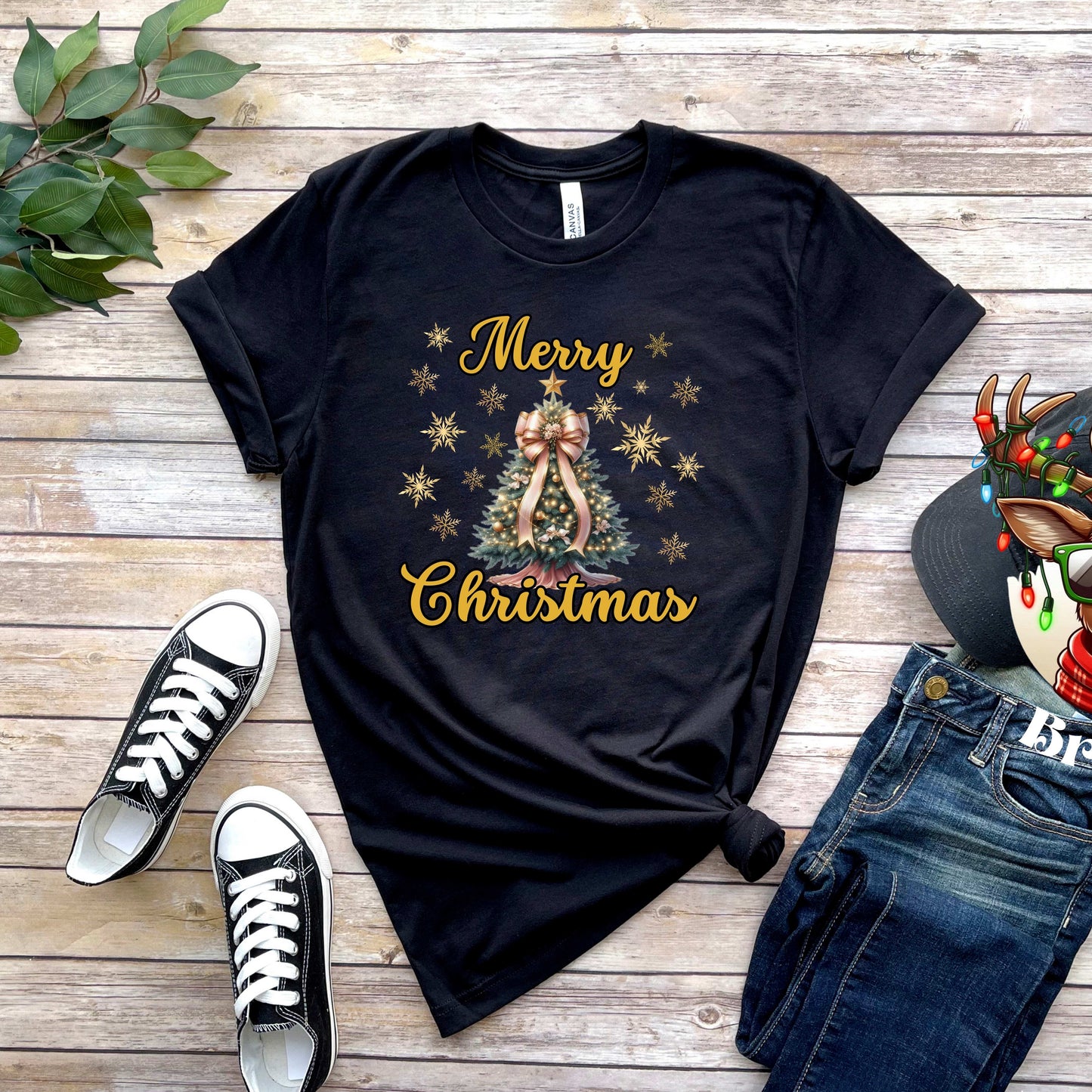 Merry Christmas Tree T-Shirt
