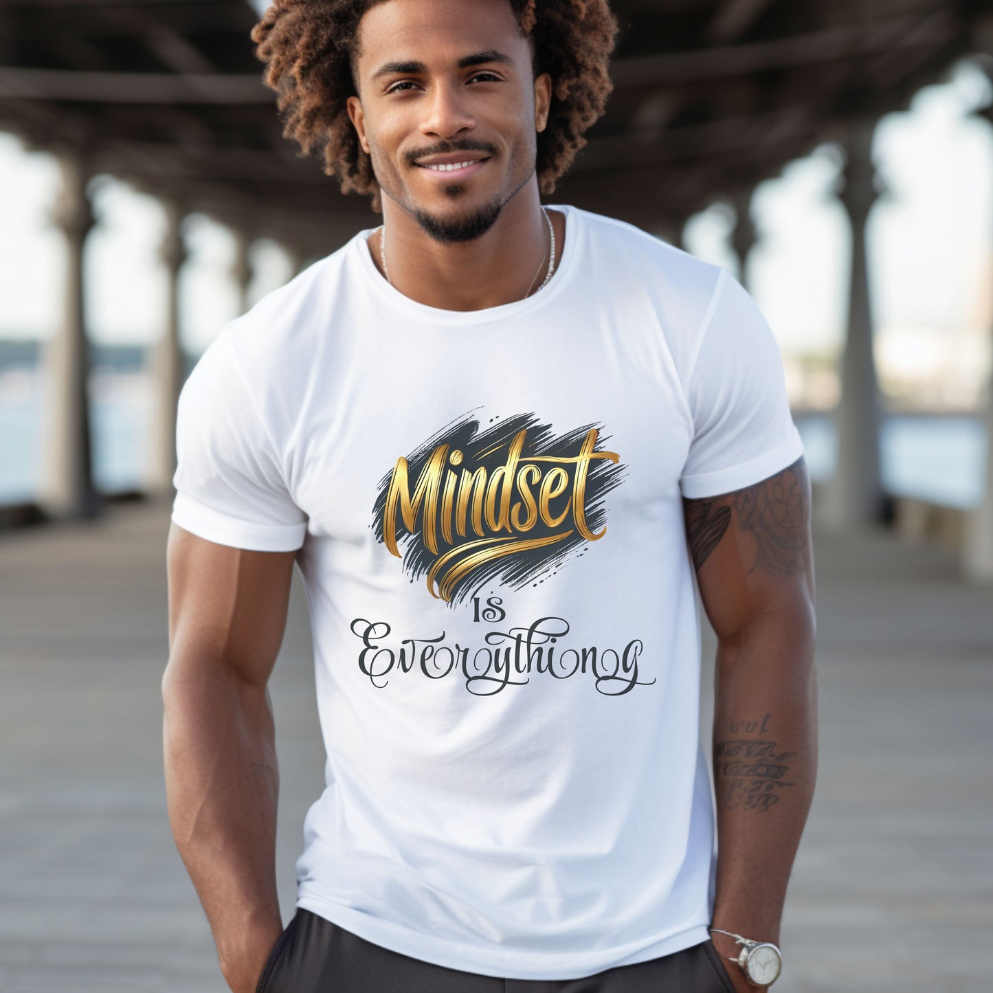 Mindset Is Everything Men's Premium Short Sleeve T-Shirt