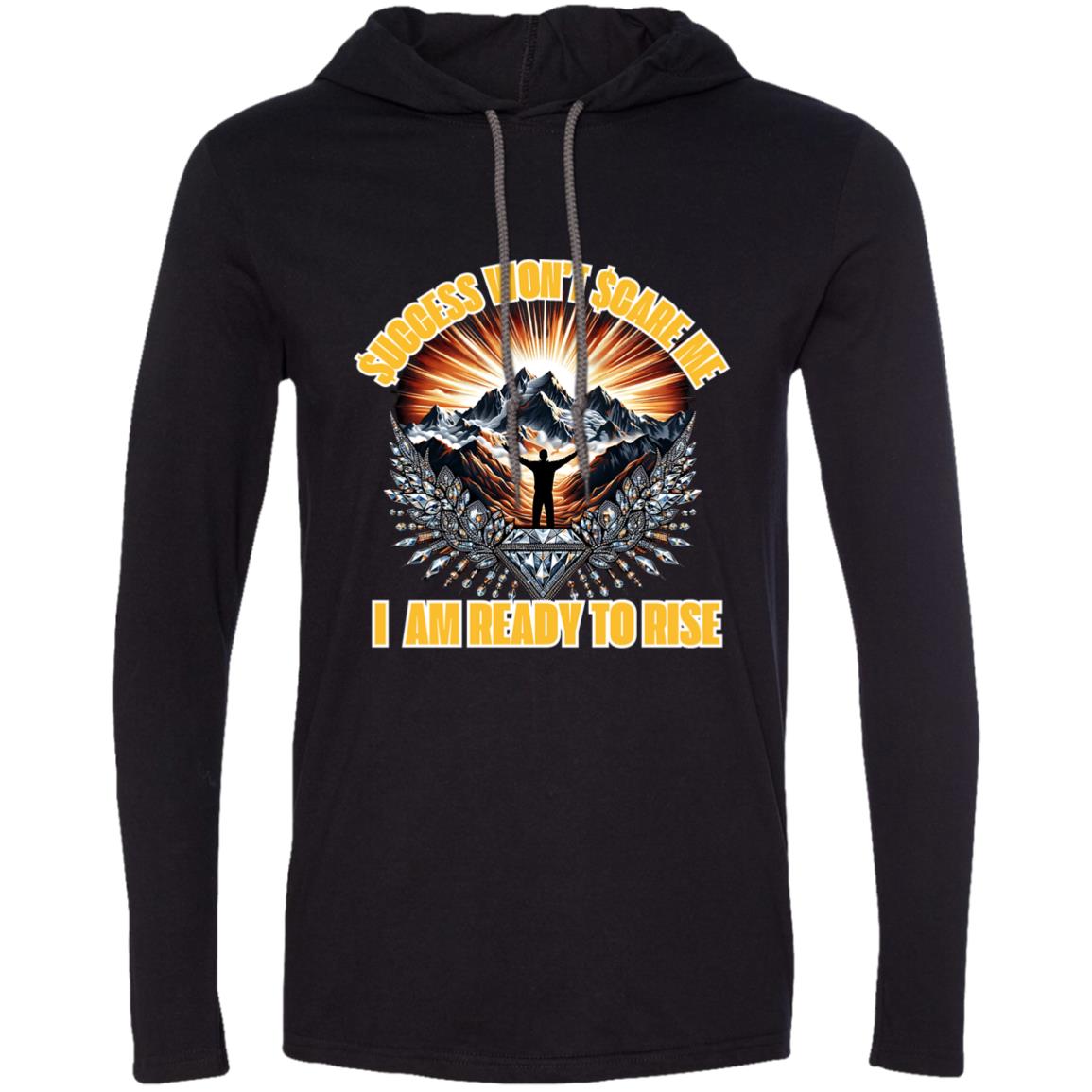 Ready to Rise Men's T-Shirt Hoodie