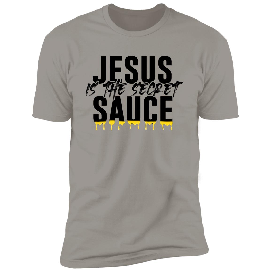 Jesus is the Secret Sauce Premium Short Sleeve T-Shirt