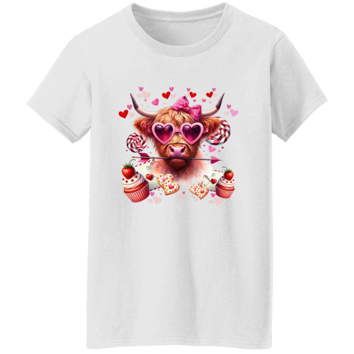Highland Love Cow T-Shirt