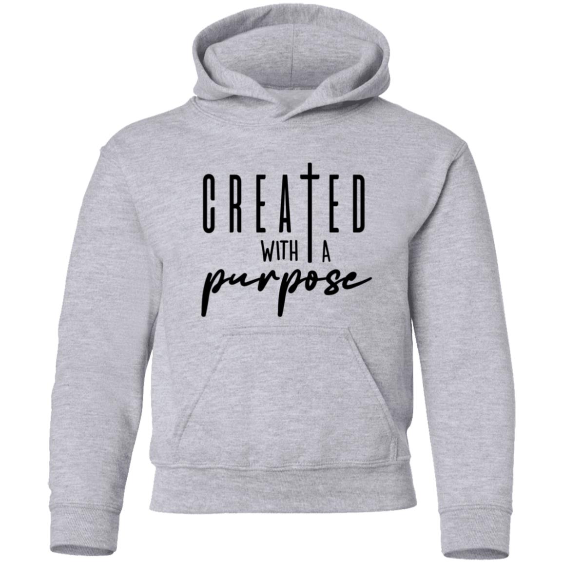 Created With Purpose Kids Pullover Hoodie