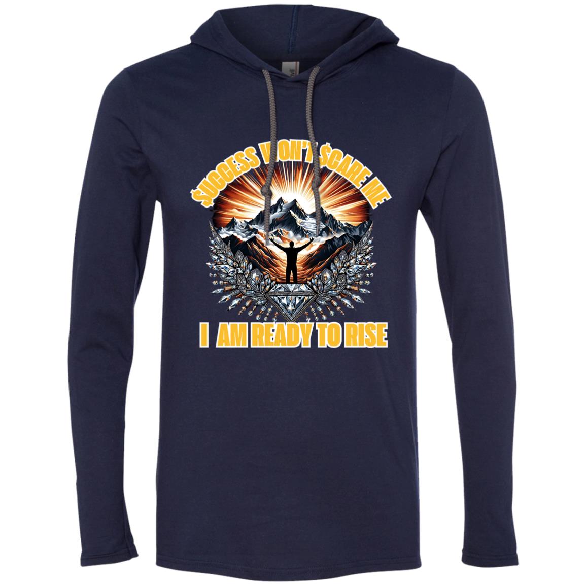 Ready to Rise Men's T-Shirt Hoodie