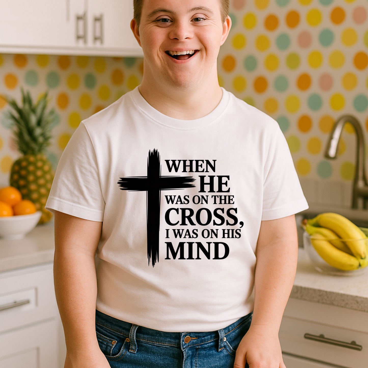 I was on HIS Mind Mens Softstyle Tee