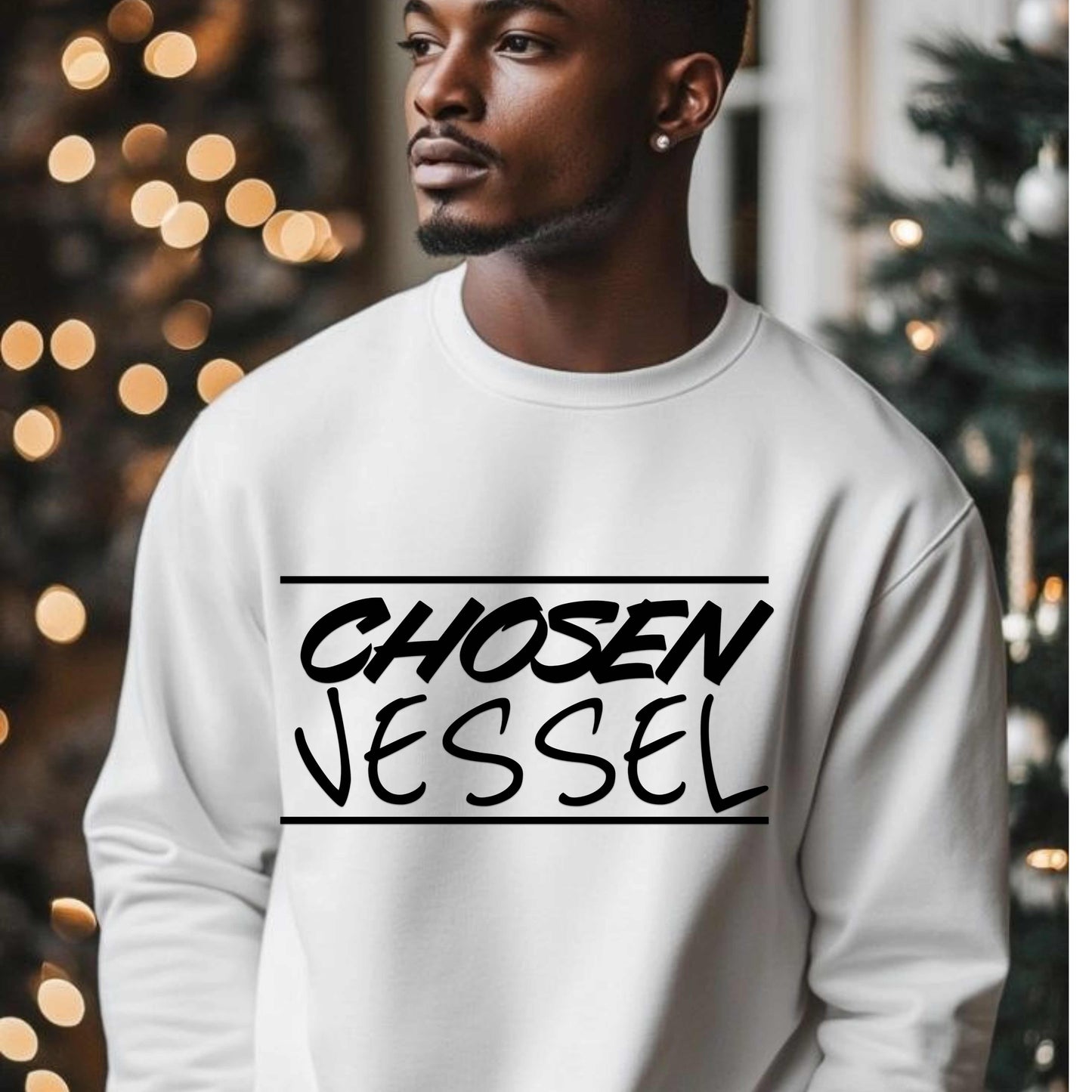 Chosen Vessel Crewneck Pullover Sweatshirt