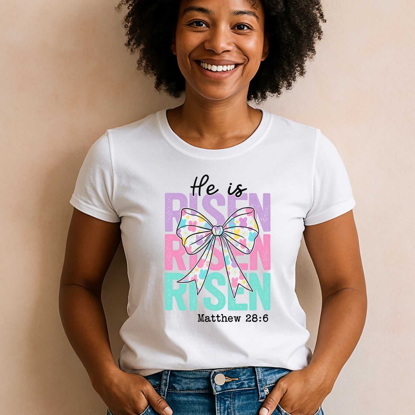 He is Risen Women's Softstyle Tee