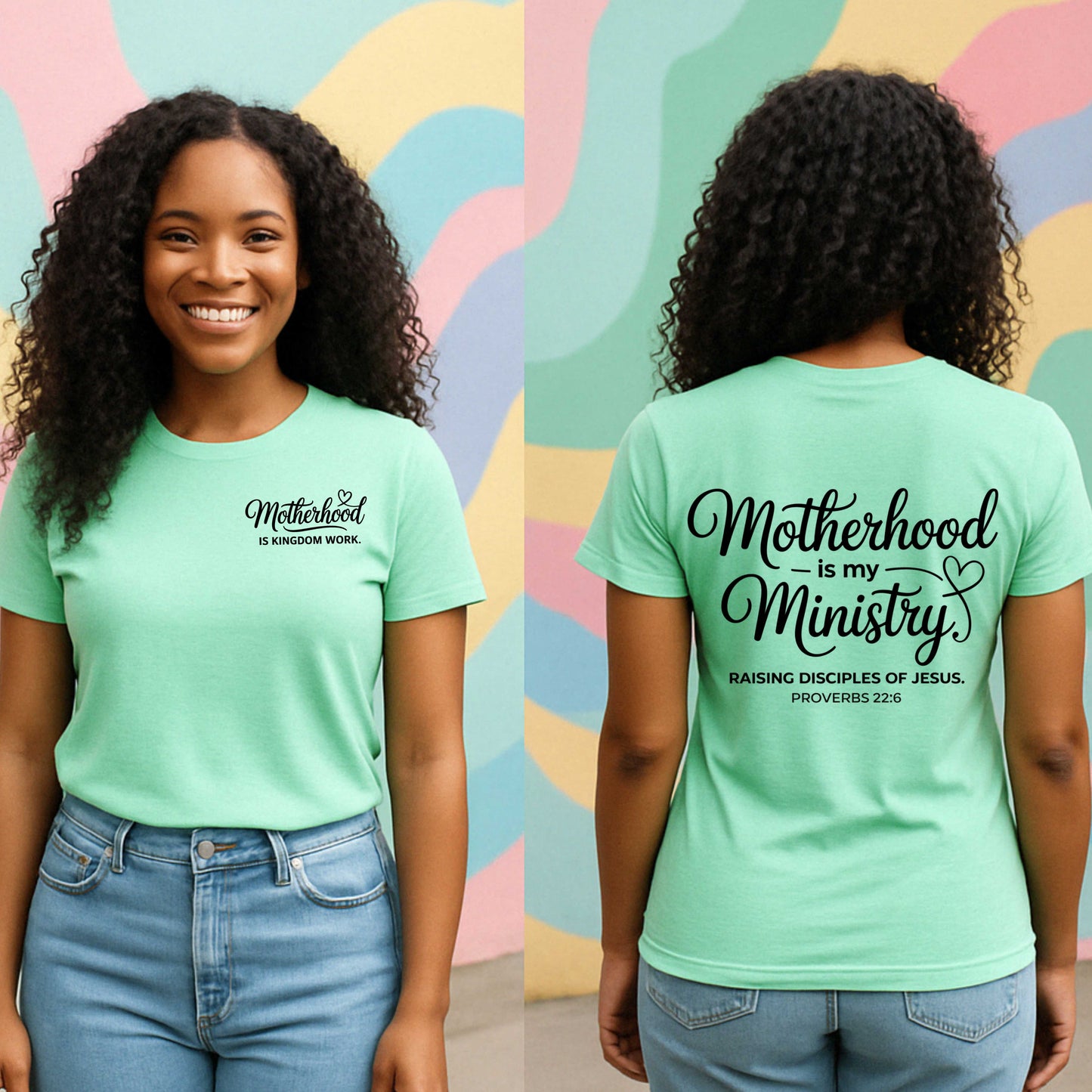 Motherhood is Kingdom Work Women's Tee