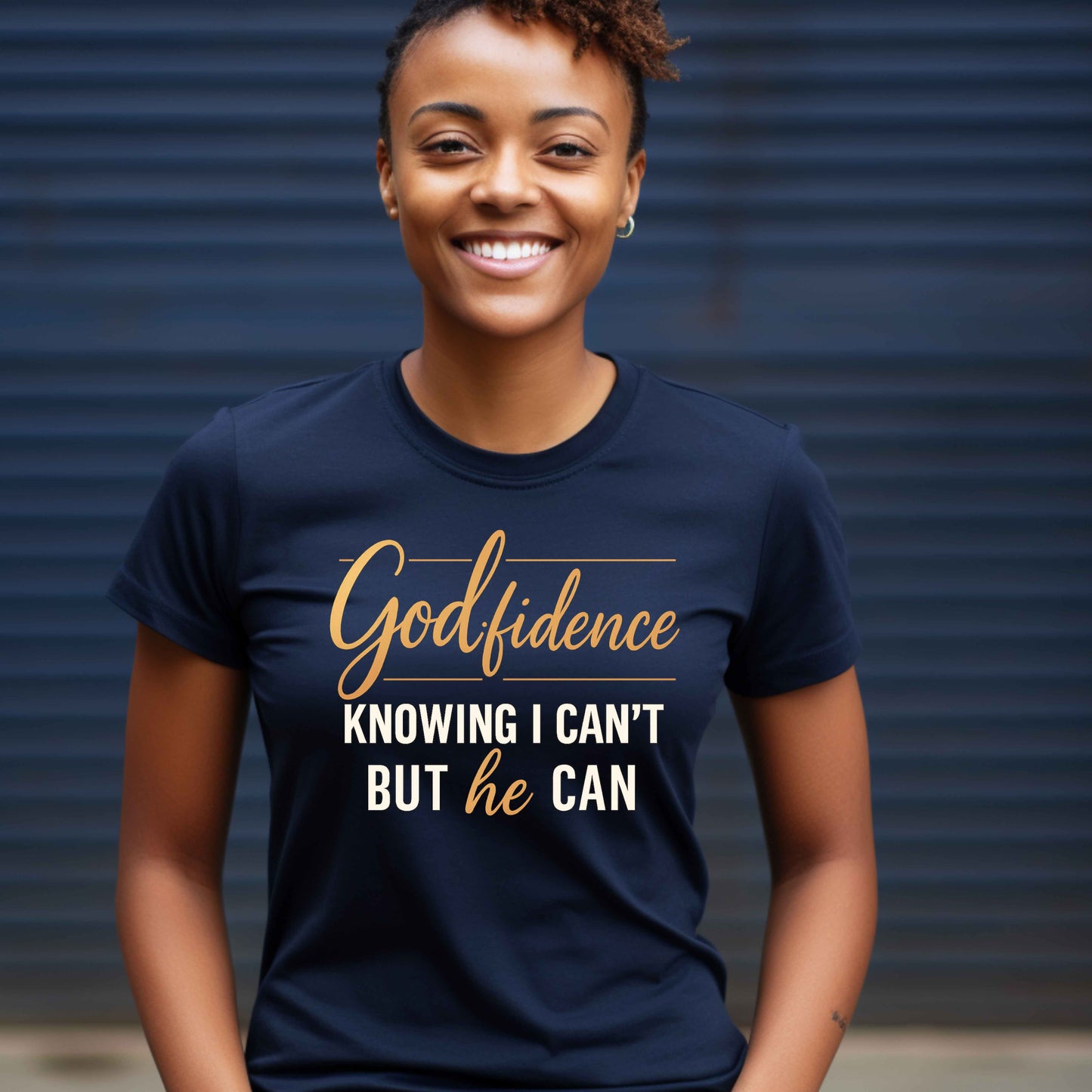 ✨ Godfidence Unisex Jersey Short-Sleeve T-Shirt