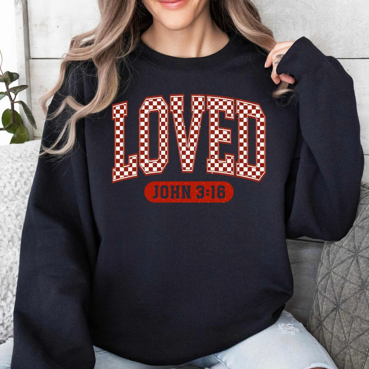Loved Women's Crewneck Sweatshirt