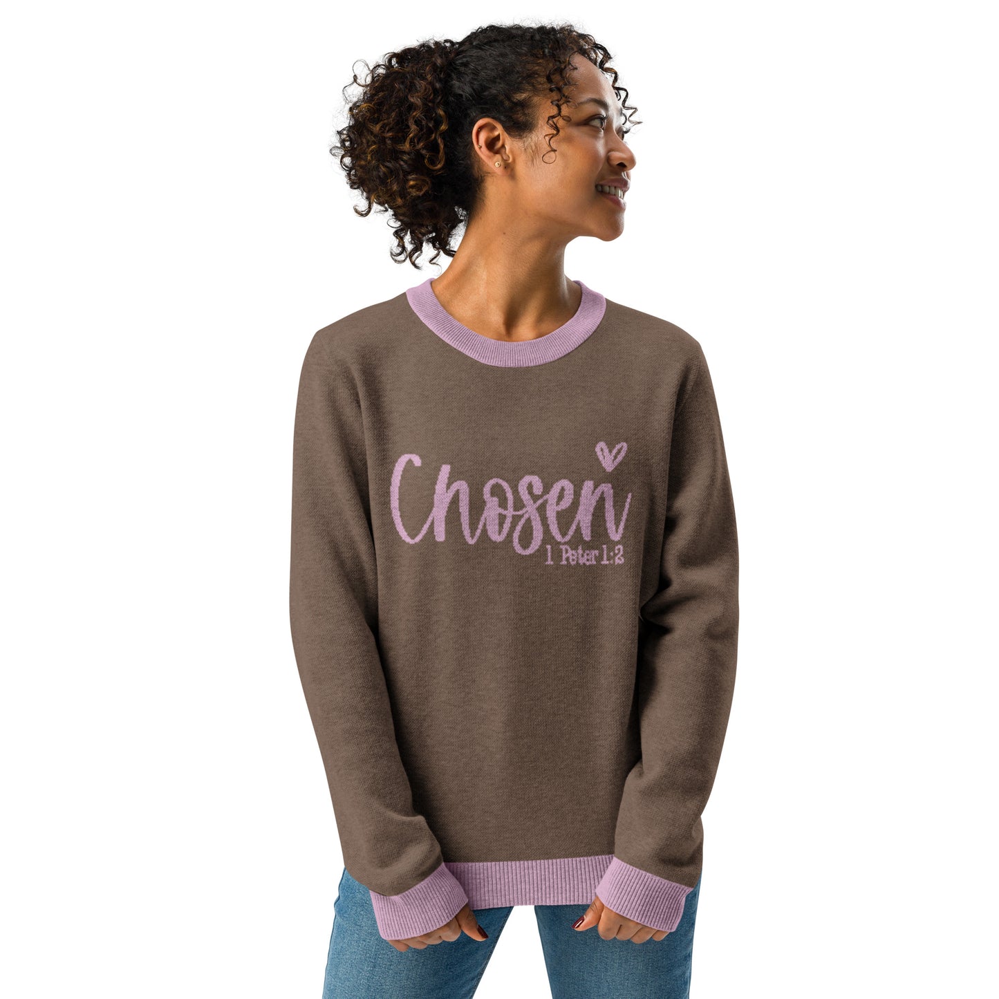 Chosen Knitted Crew Neck Sweater