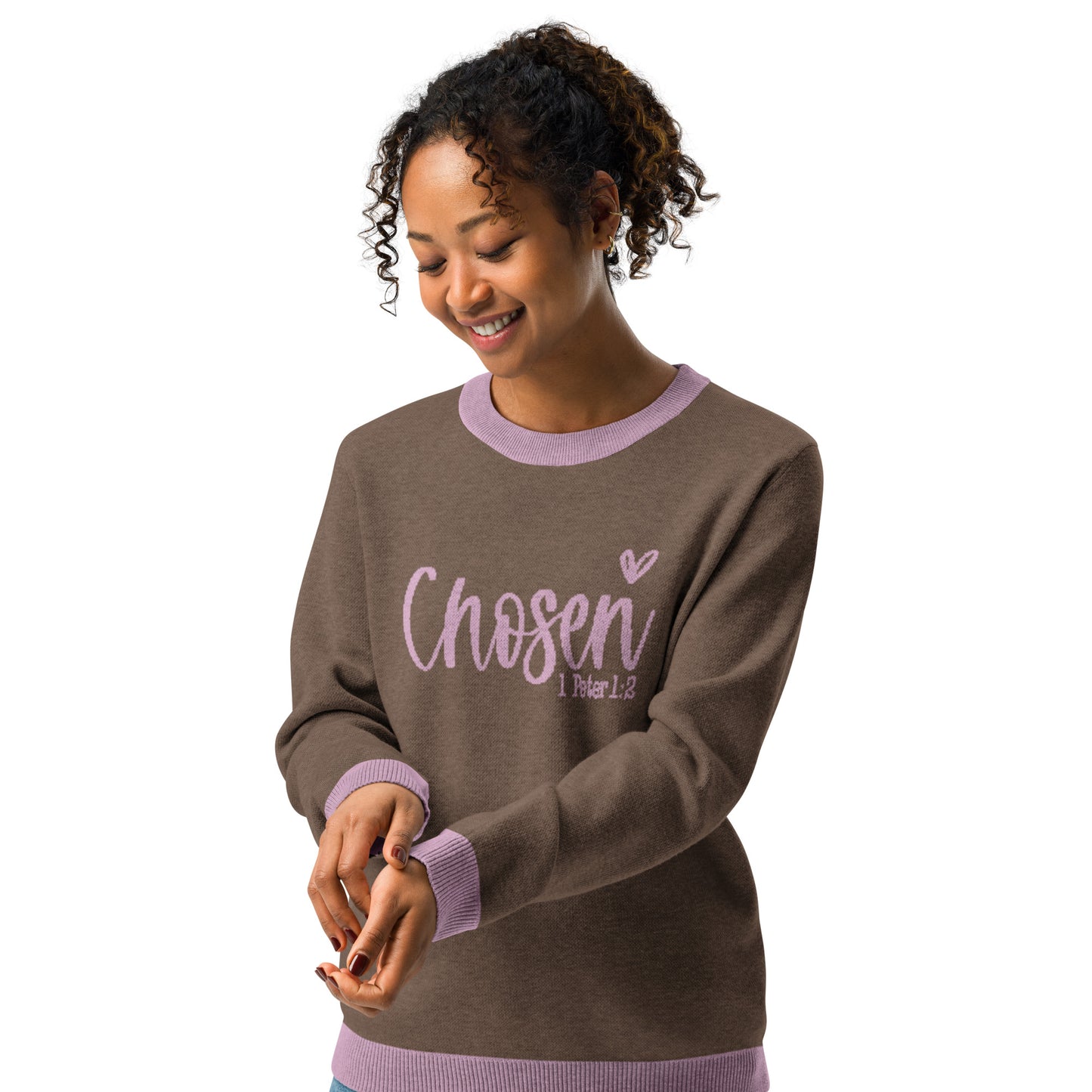 Chosen Knitted Crew Neck Sweater