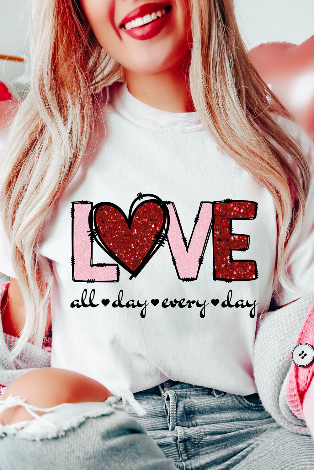 Love All Day, Every Day Graphic Tee