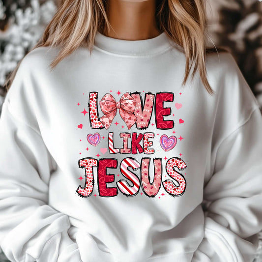 Love Like Jesus Crewneck Sweatshirt