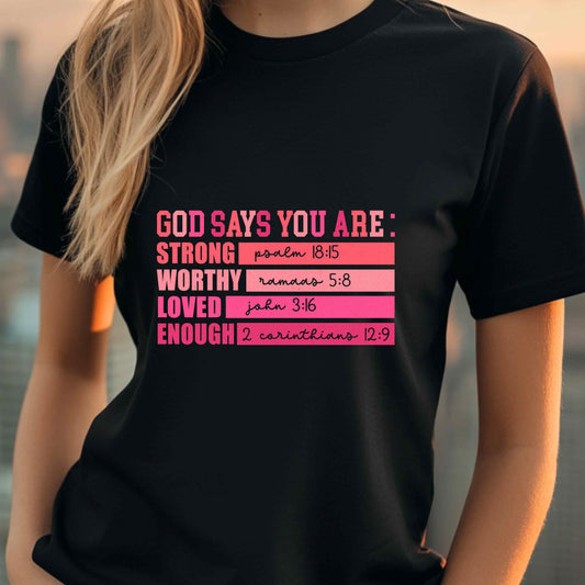 God Saids You Are...