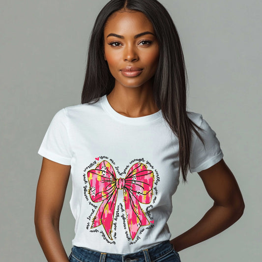 You Are... Affirmation Bow T-Shirt