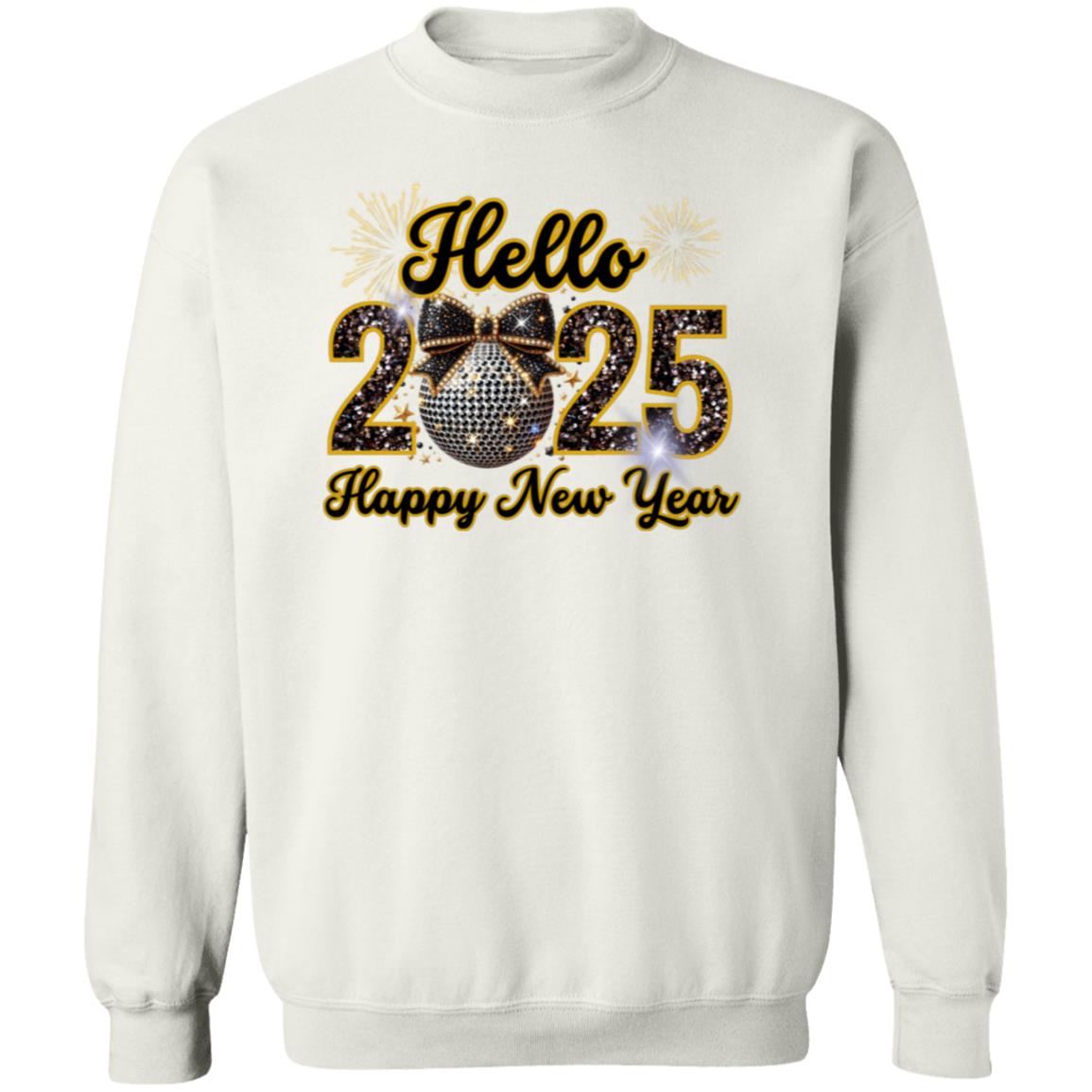 Hello 2025 Crewneck Pullover Sweatshirt