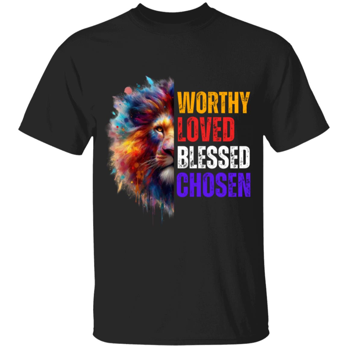 Boys Worthy, Loved, Blessed, Chosen Tee