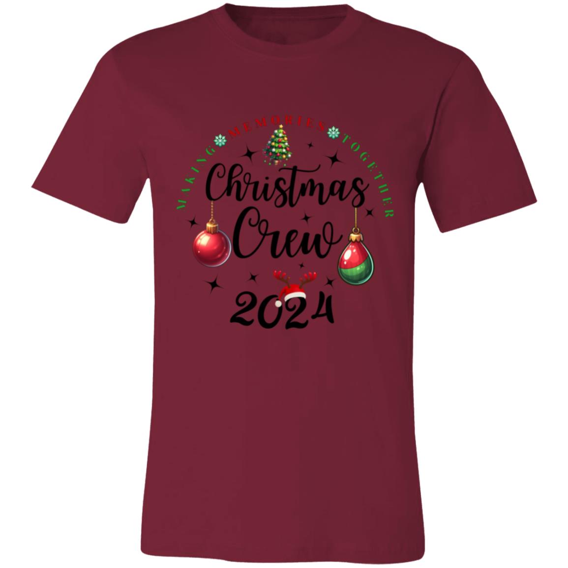 Christmas Crew 2024 Unisex Jersey Short-Sleeve T