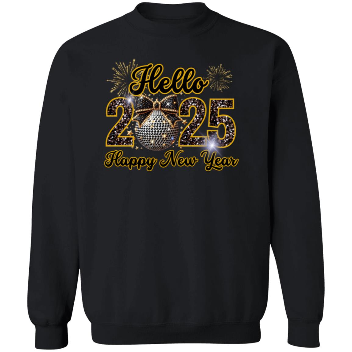 Hello 2025 Crewneck Pullover Sweatshirt