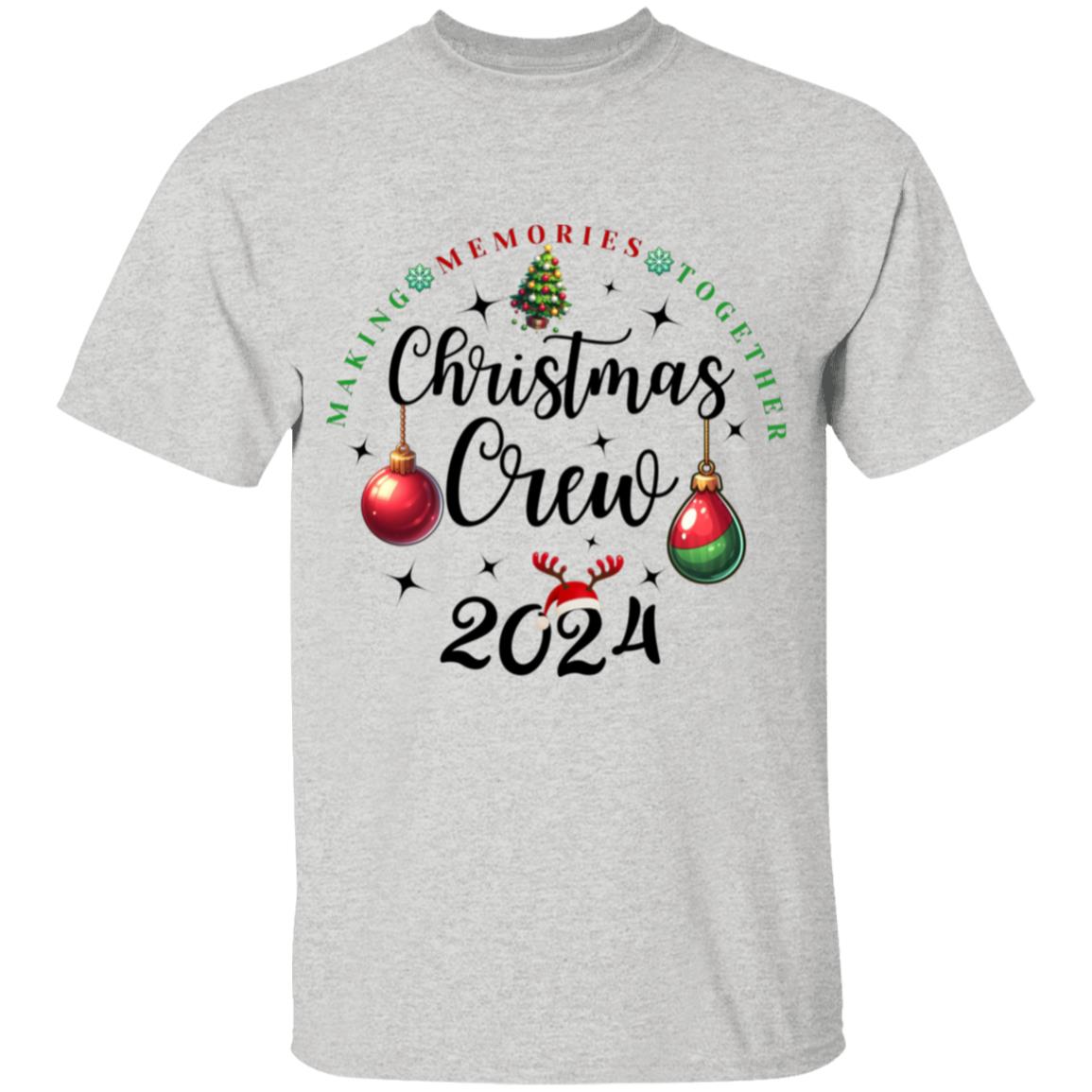 Christmas Crew Youth 2024 100% Cotton T-Shirt