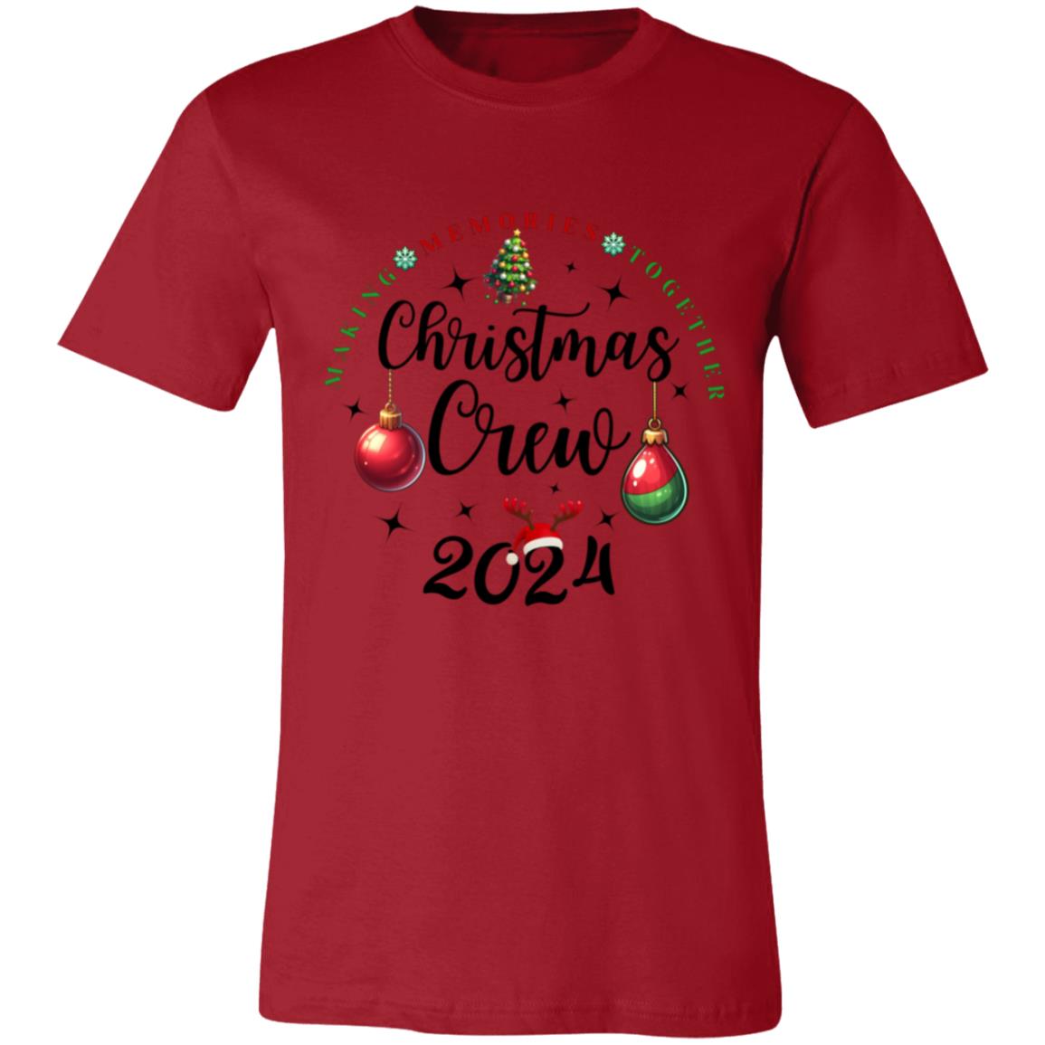 Christmas Crew 2024 Unisex Jersey Short-Sleeve T