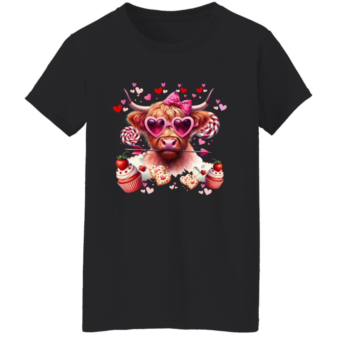 Highland Love Cow T-Shirt