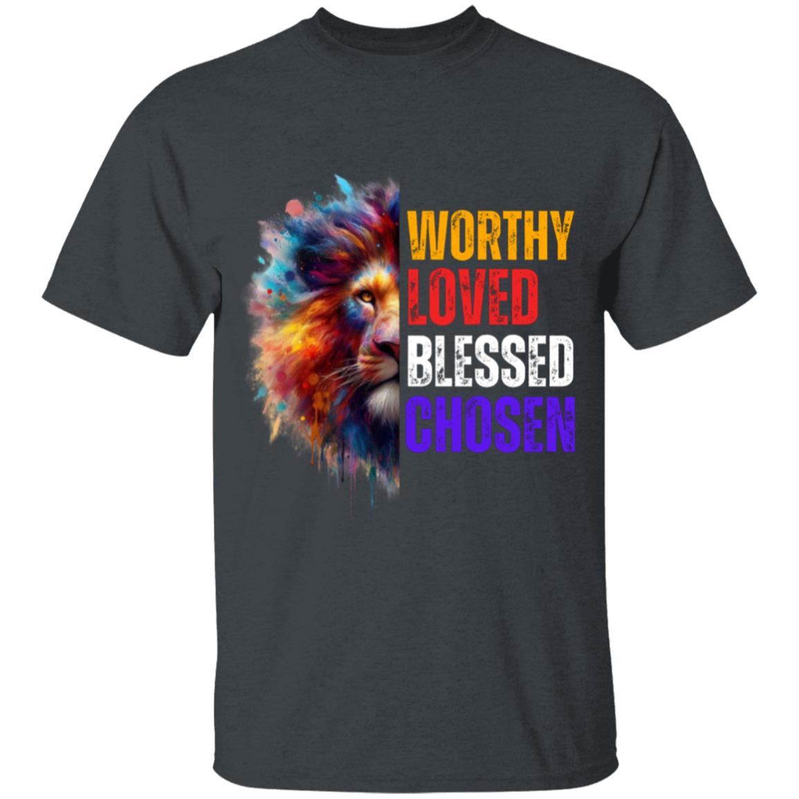 Boys Worthy, Loved, Blessed, Chosen Tee