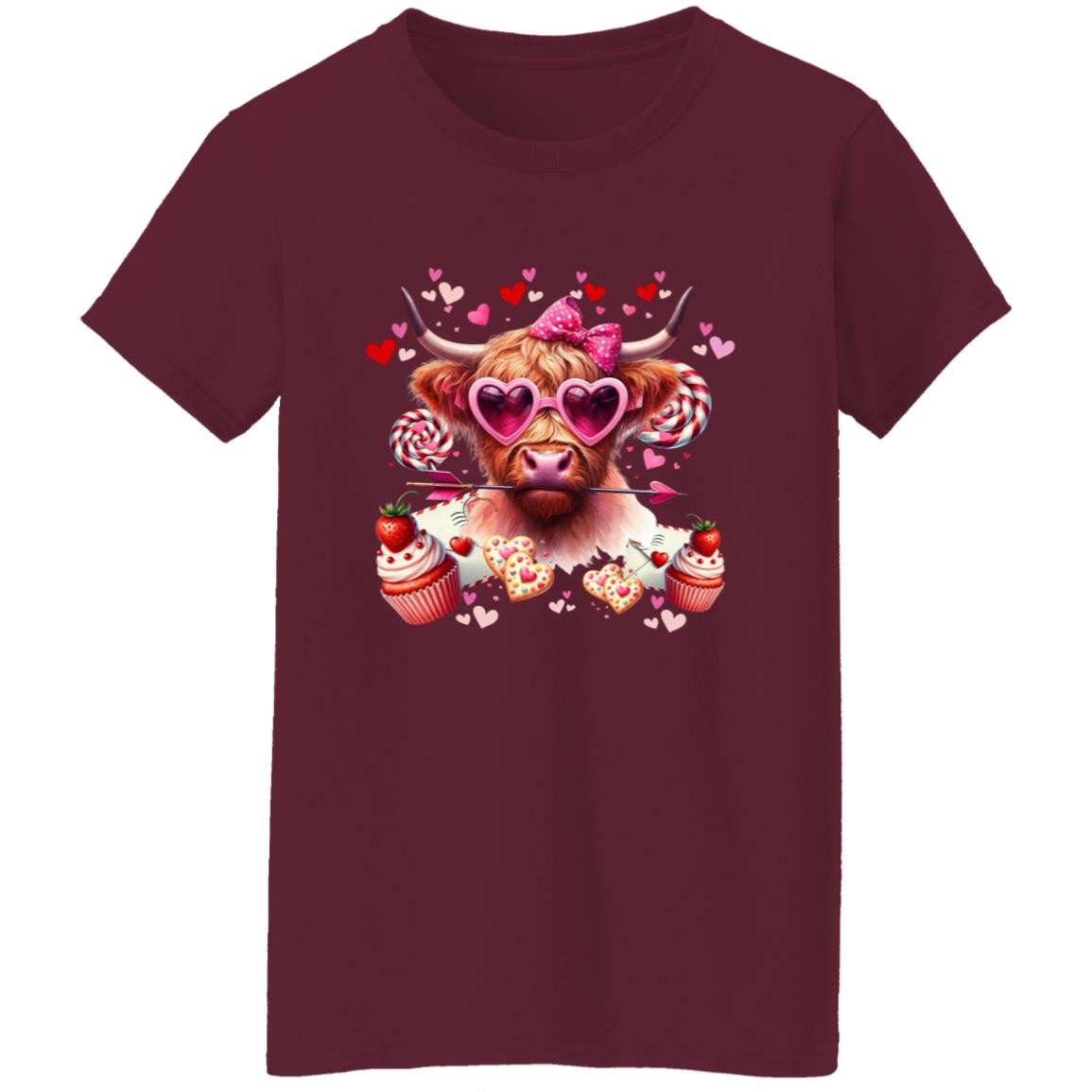Highland Love Cow T-Shirt
