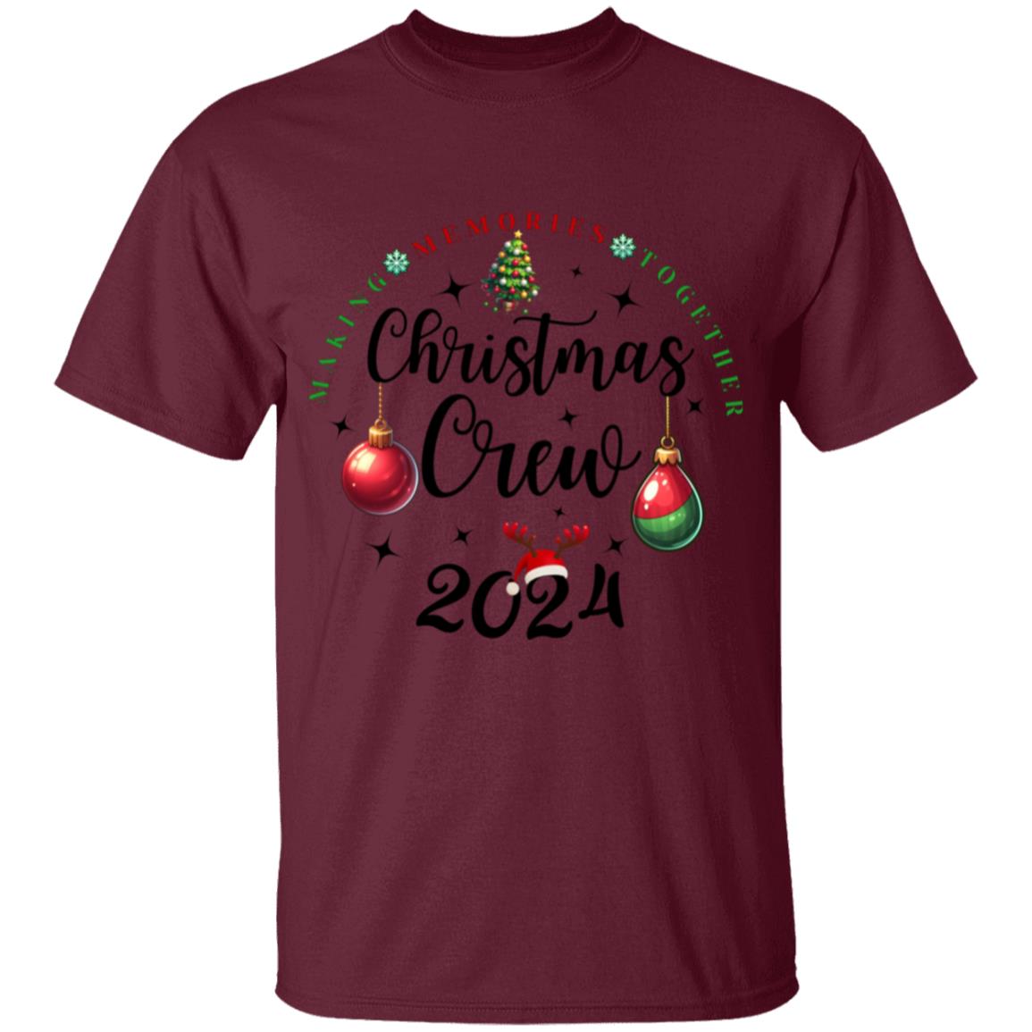 Christmas Crew Youth 2024 100% Cotton T-Shirt