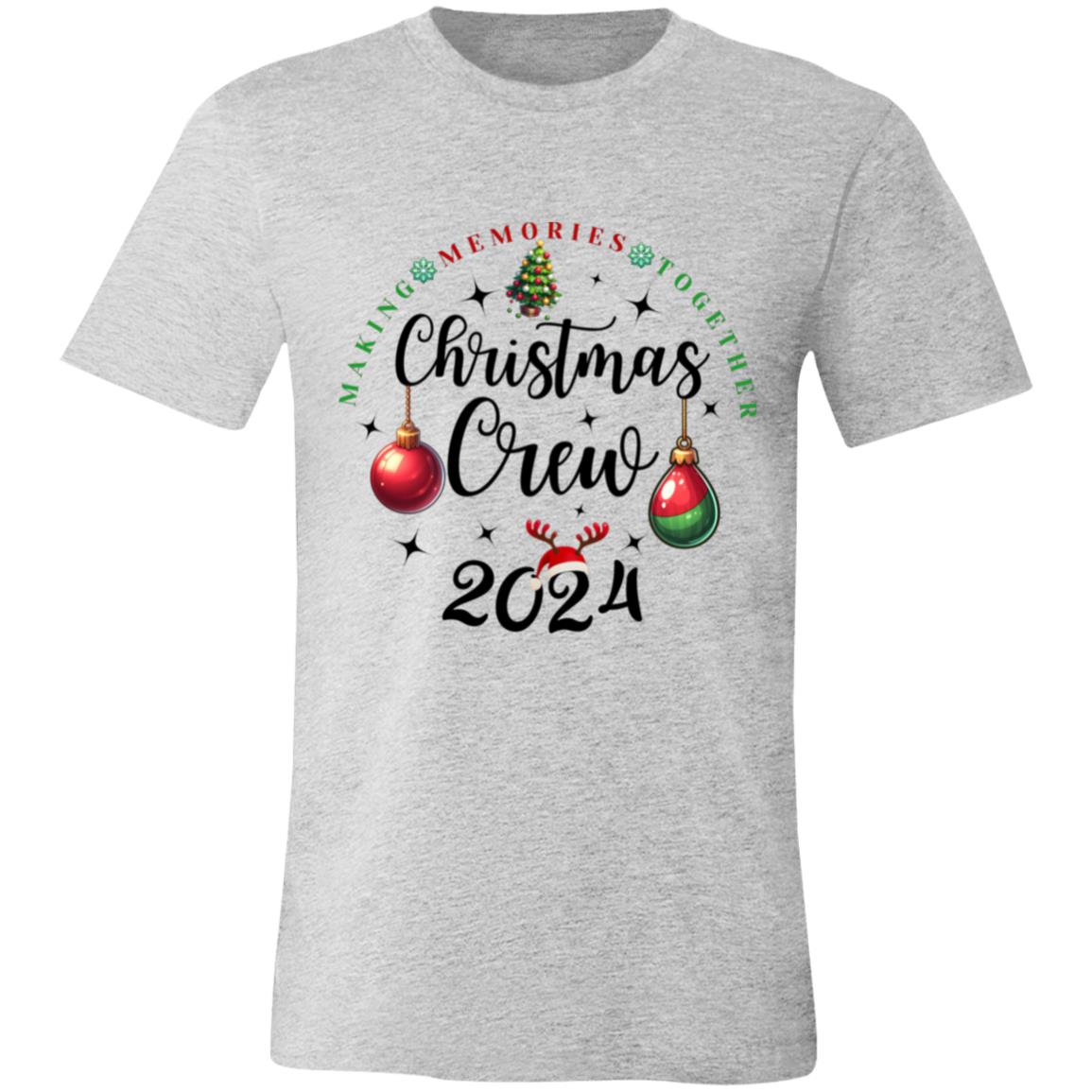 Christmas Crew 2024 Unisex Jersey Short-Sleeve T