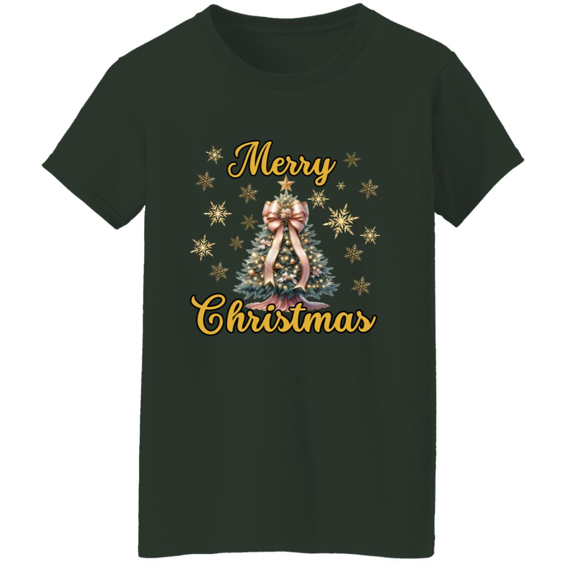 Merry Christmas Tree T-Shirt