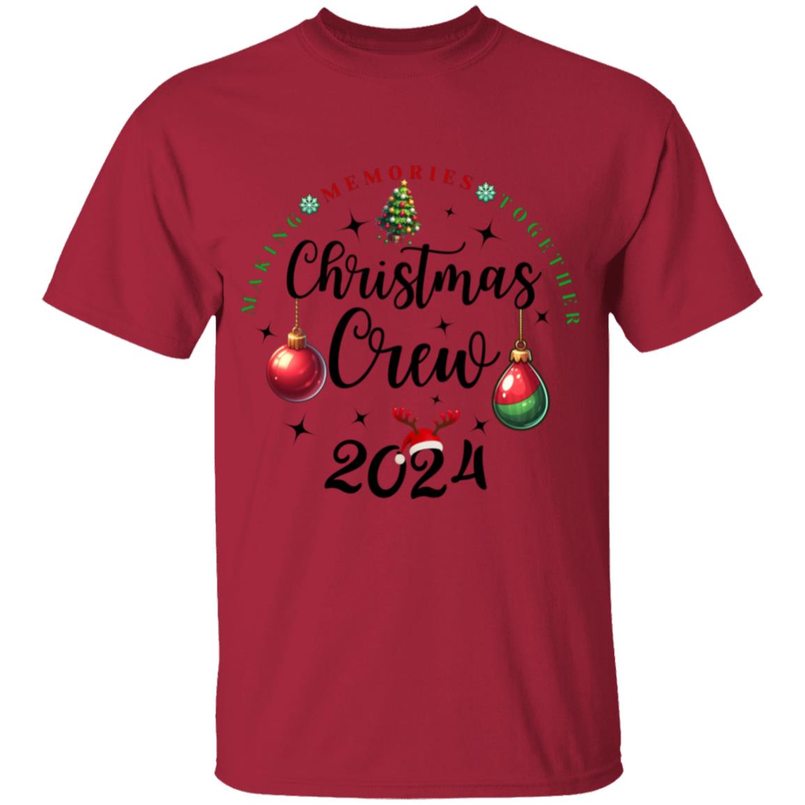 Christmas Crew Youth 2024 100% Cotton T-Shirt