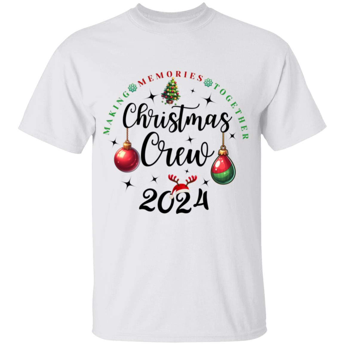 Christmas Crew Youth 2024 100% Cotton T-Shirt