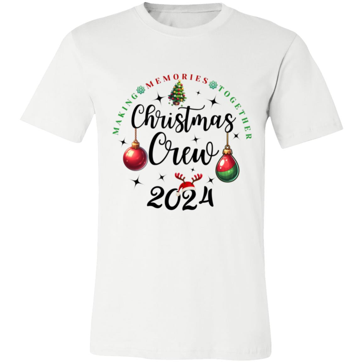 Christmas Crew 2024 Unisex Jersey Short-Sleeve T