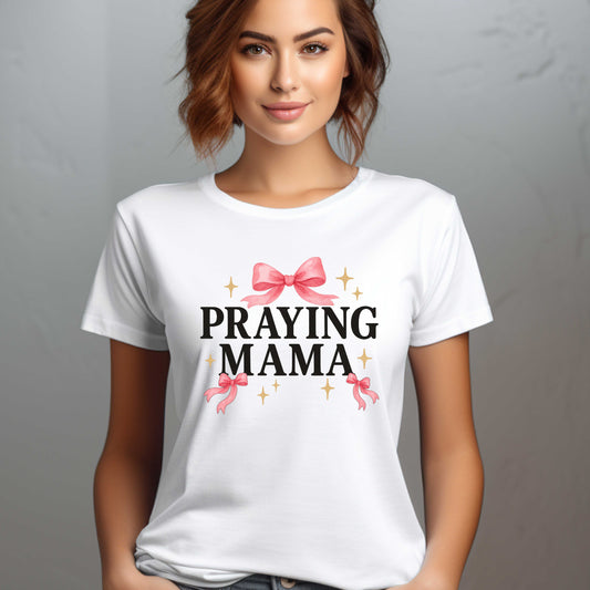 Praying Mama Bows T-Shirt