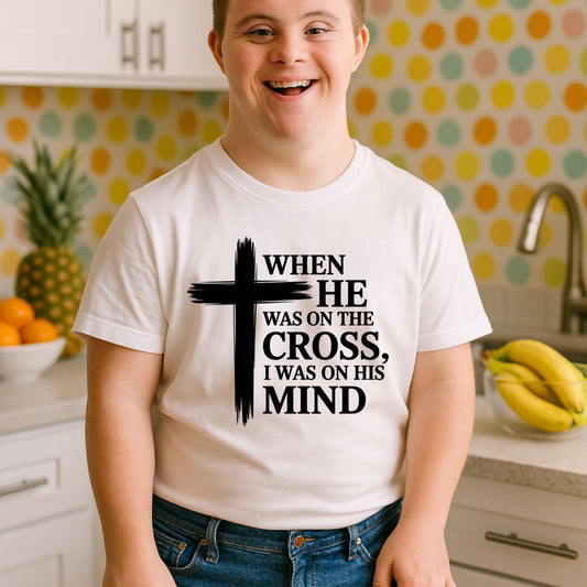 I was on HIS Mind Mens Softstyle Tee