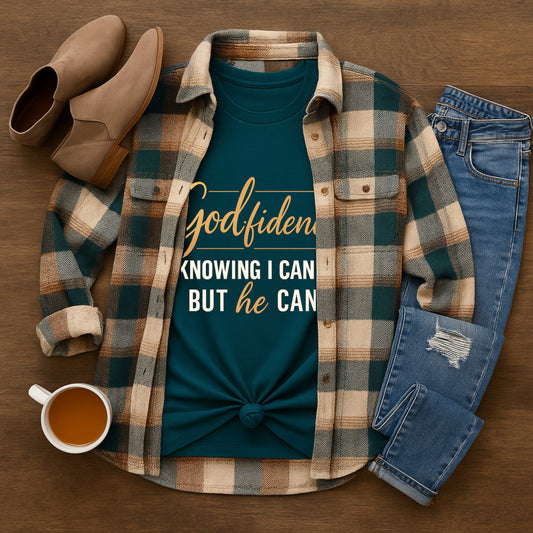 ✨ Godfidence Unisex Jersey Short-Sleeve T-Shirt