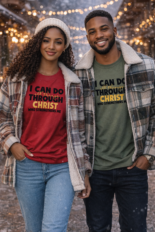 I Can Do All Things Through Christ Unisex Tee