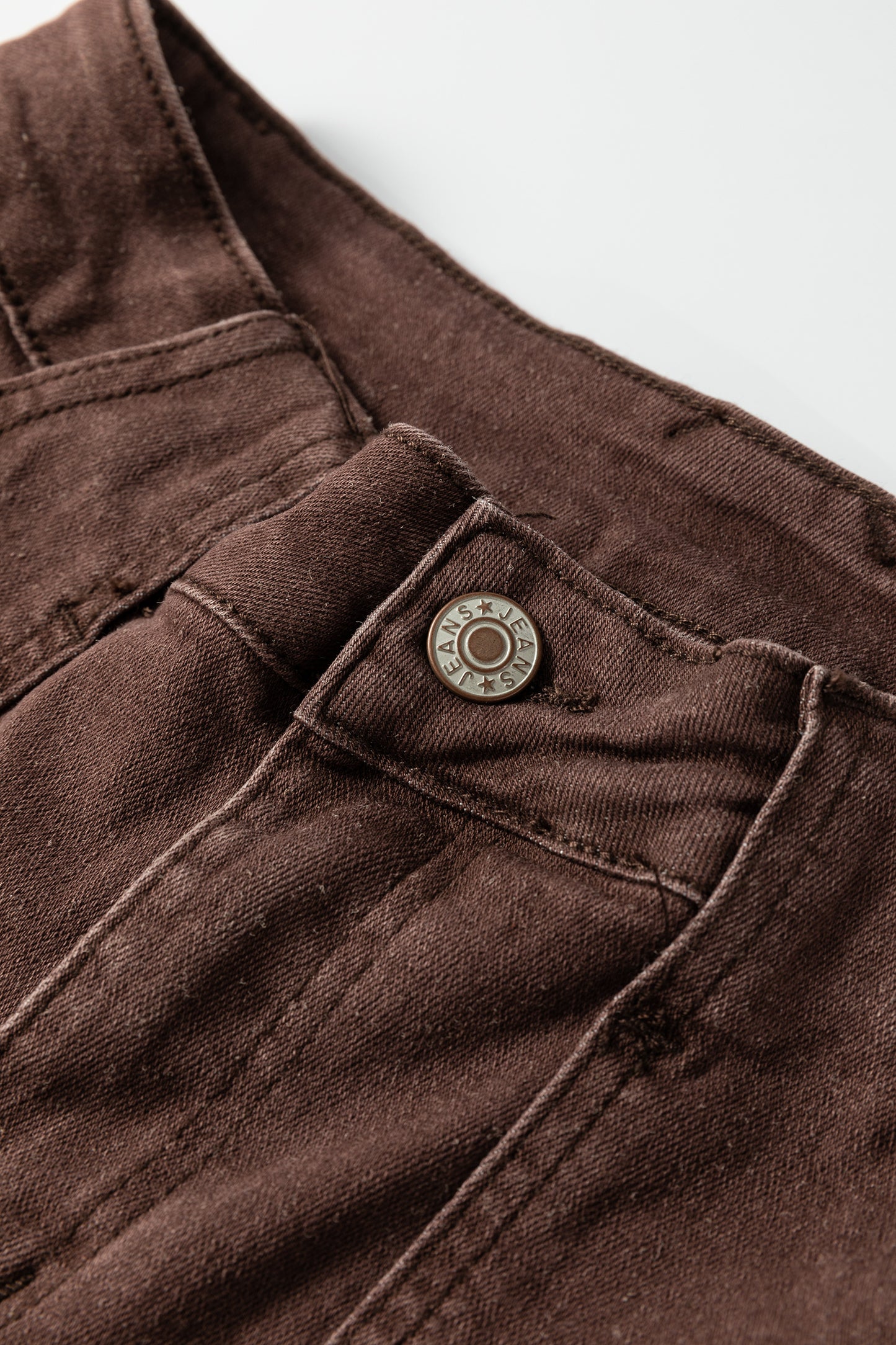 Grounded Grace Retro Patched Pocket Wide-Leg Jeans