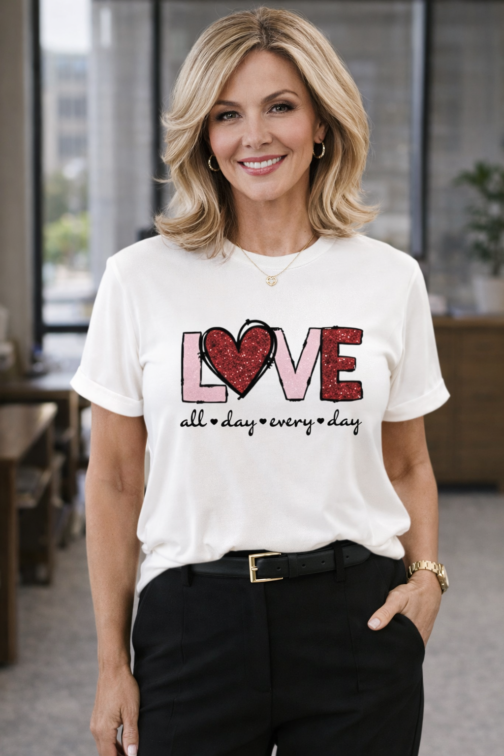 Love All Day, Every Day Graphic Tee
